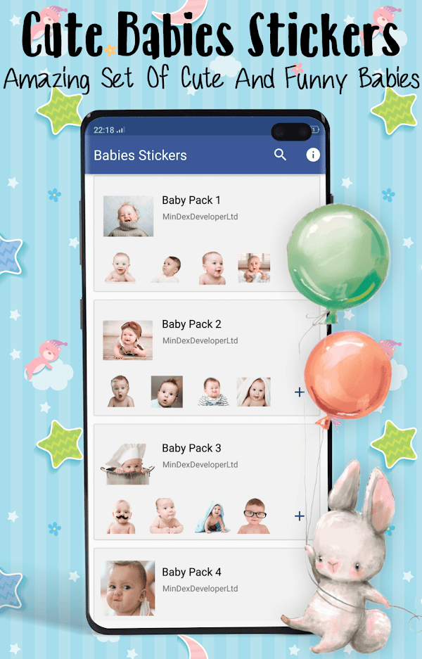 Babies Stickers for Whatsapp