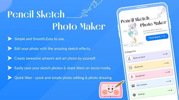 Pencil Sketch Photo Maker