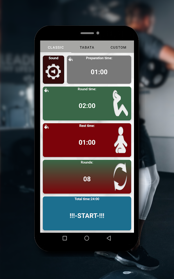 Interval Timer: Tabata HIIT