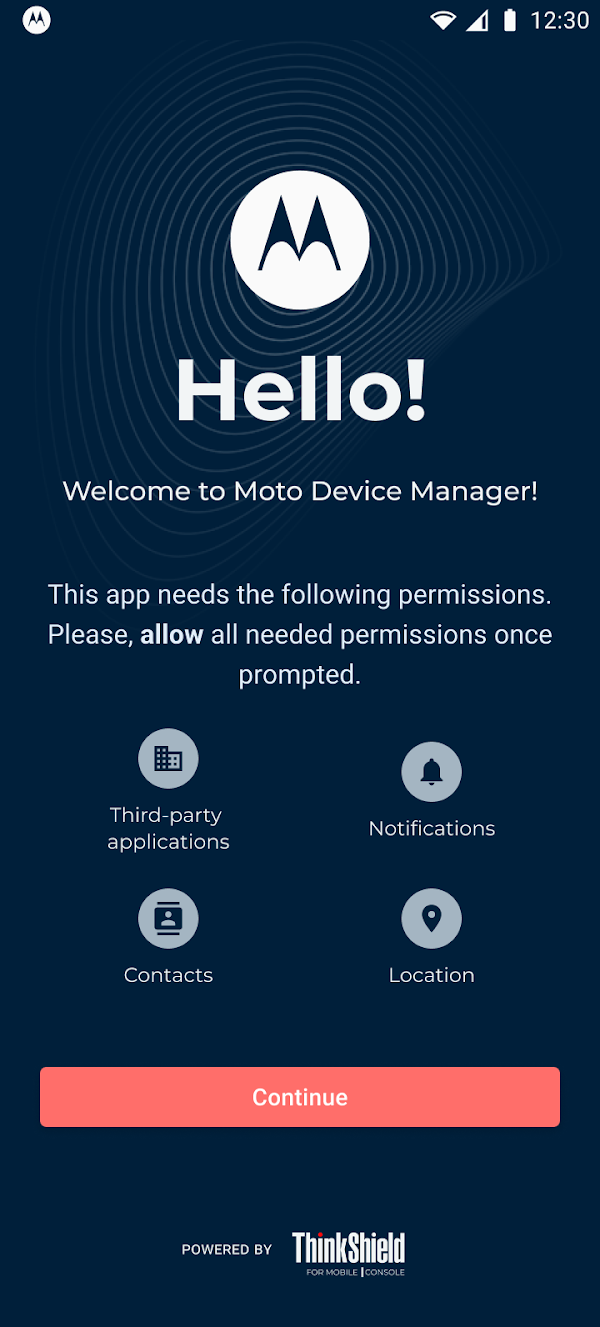 Moto Device Manager