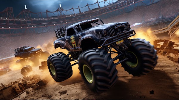 Crazy Monster Truck Games