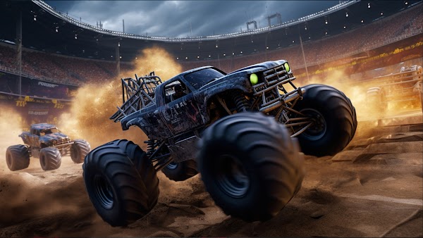 Crazy Monster Truck Games