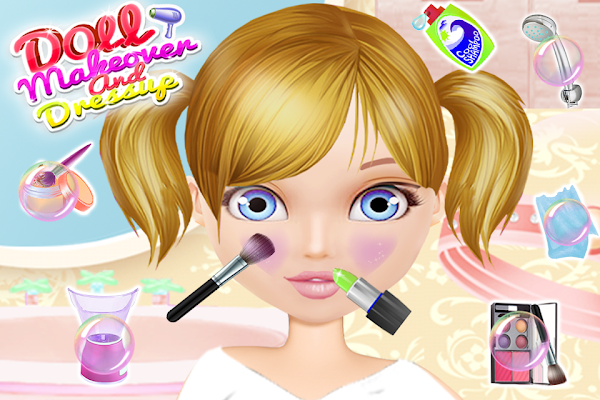 Cute Doll Dress Up Girls Game