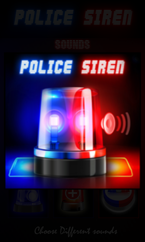 Police Siren : Sounds & Lights