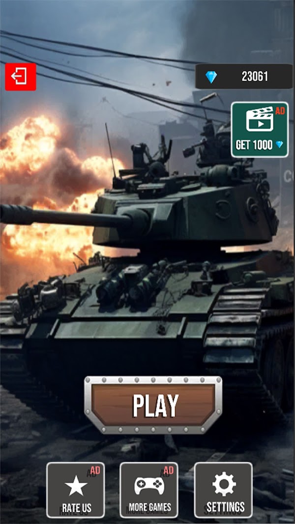 Tanks Battle Blitz War Games