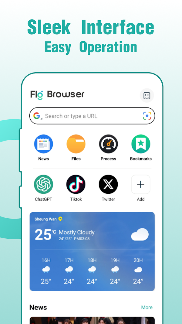 Fly Browser-Search & Private