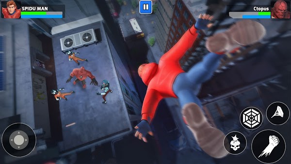 Spider Rope Hero: Gang War