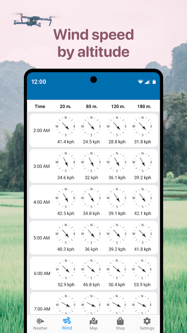 Drone App: Map, Forecast 4 UAV