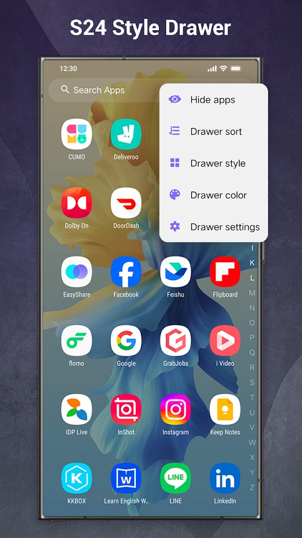 SO S24 Launcher for Galaxy S