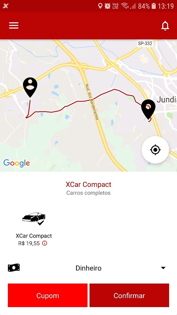 XCAR Passageiro