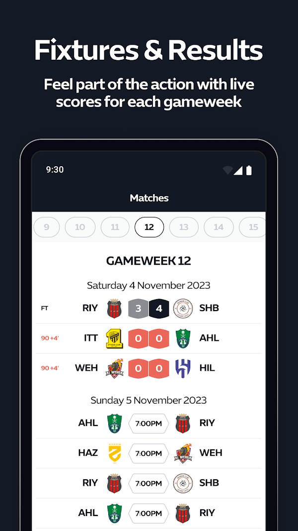 Saudi Pro League: Official App