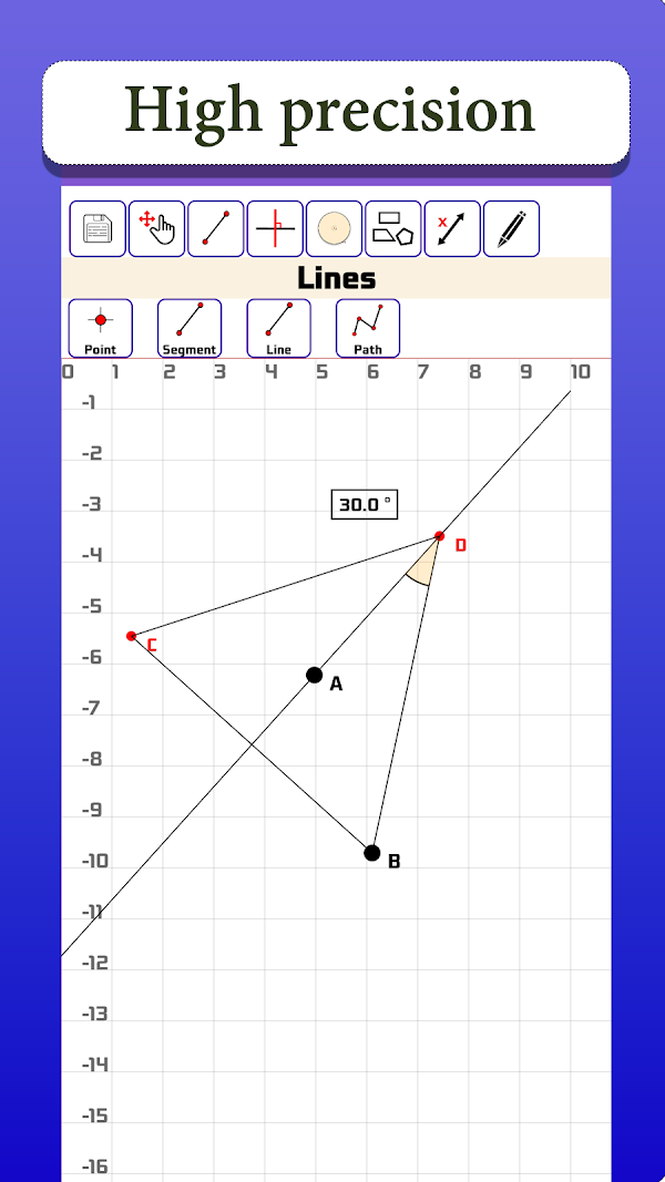 Geometry Drawer with measure