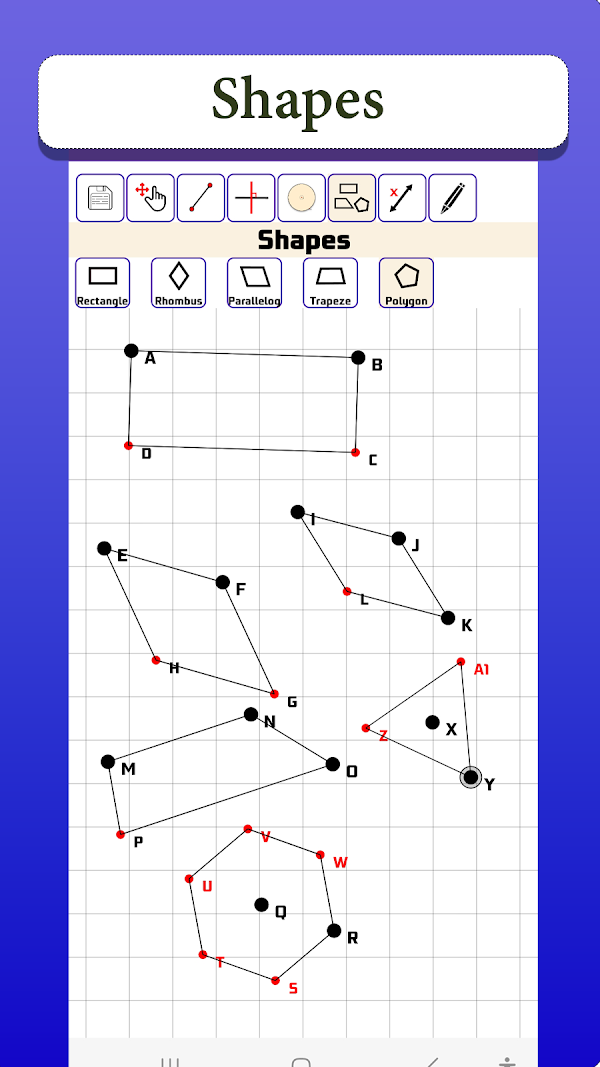 Geometry Drawer with measure