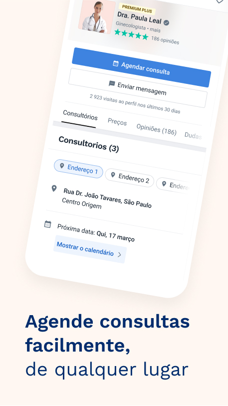 Doctoralia: agende seu médico