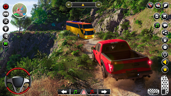 Offroad Pickup Cargo Truck 3D