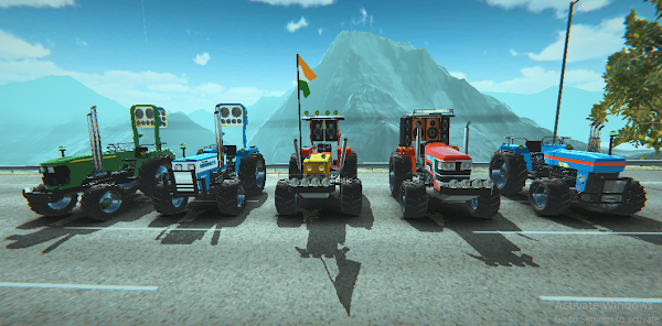 Indian Tractor Simulator Game