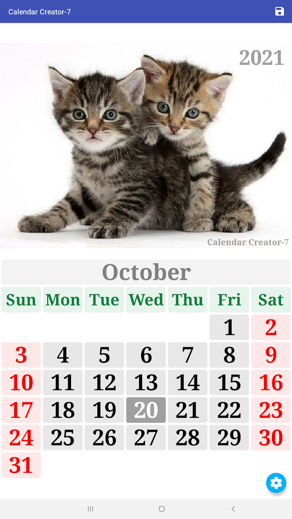 Calendar Creator-7