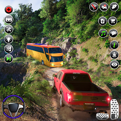 Offroad Pickup Cargo Truck 3D