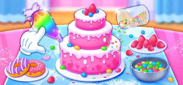 Cake Cooking Games for Kids 2+