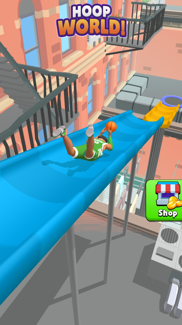 Hoop World: Flip Dunk Game 3D