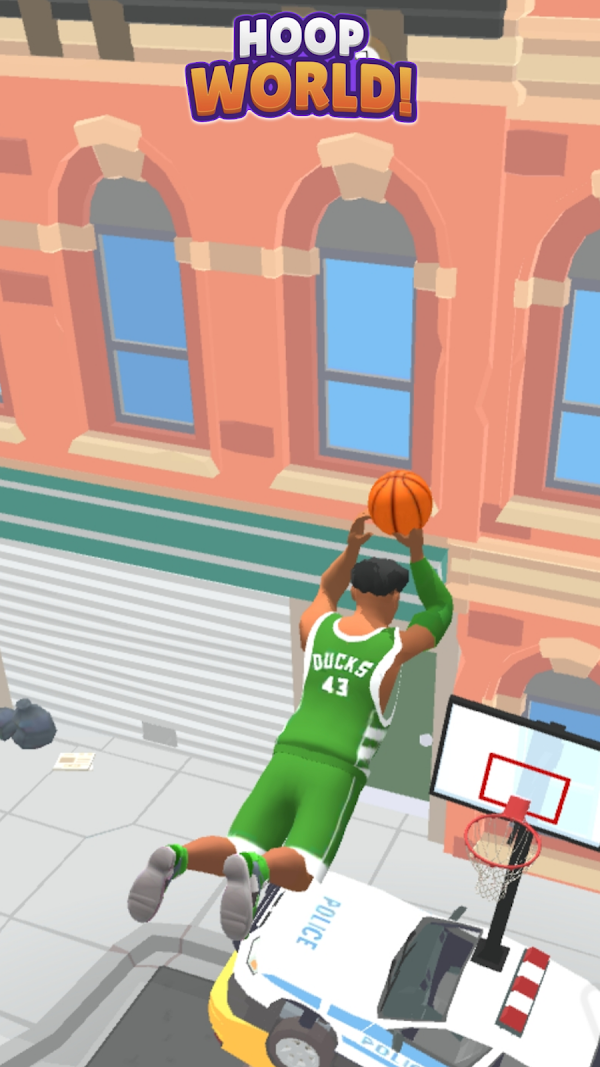 Hoop World: Flip Dunk Game 3D