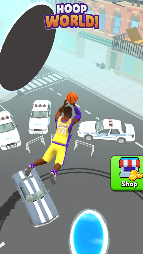 Hoop World: Flip Dunk Game 3D