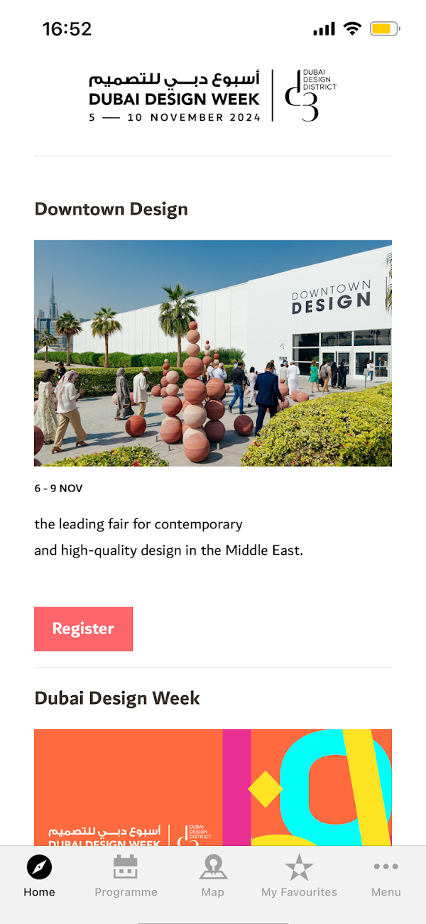 Dubai Design Week App