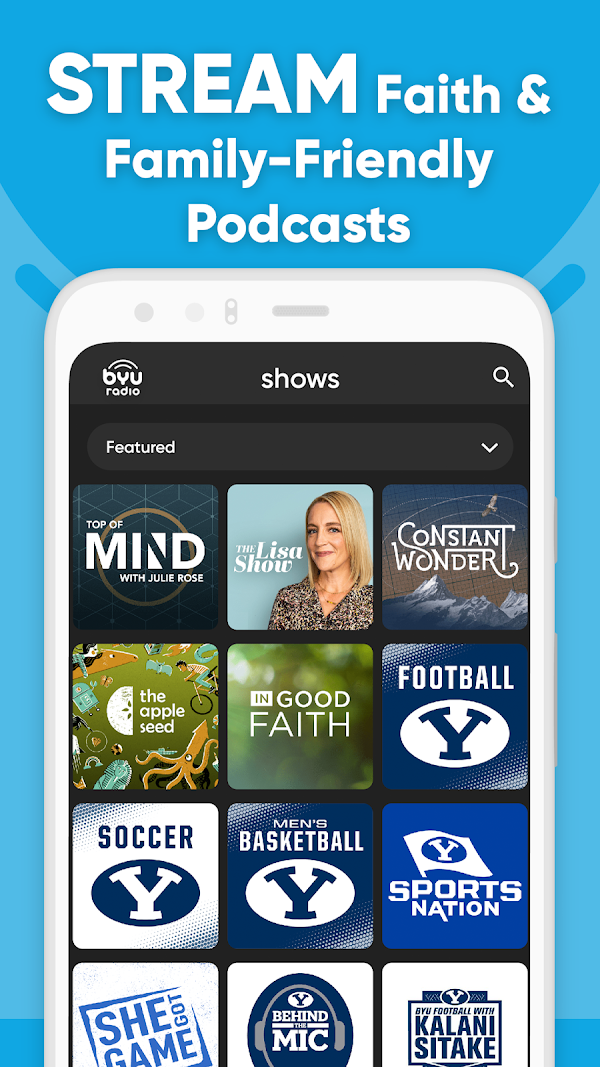 BYUradio - Family Podcast App