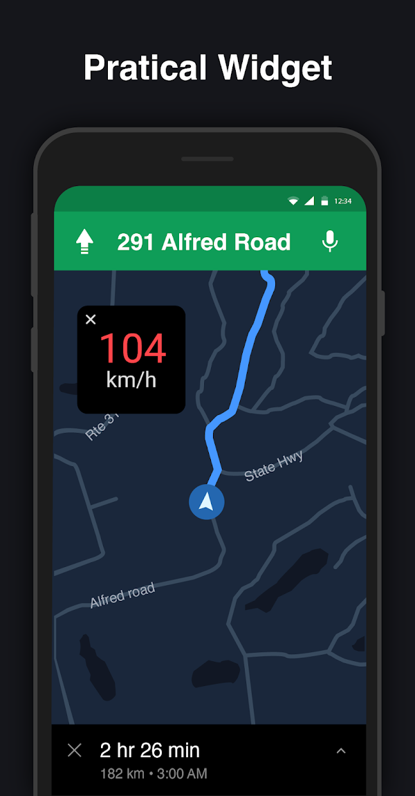 GPS Speedometer : Odometer HUD