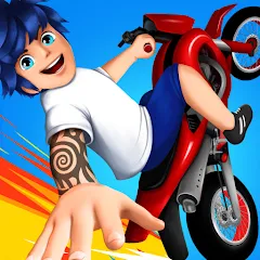 Wheelie City: Bike Stunt Game